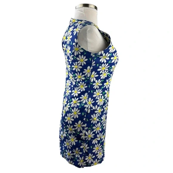 Lilly Pulitzer Floral Daisy Shift Dress Sleeveless Size 8 Vintage Y2k 90's 00's - Picture 12 of 16